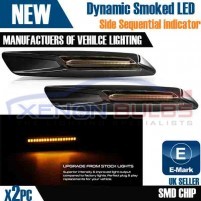 2x Sequential Dynamic Indicator Side Marker LED BMW E81 E82 E60 E91 E9..